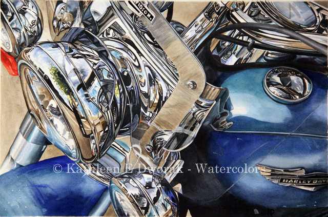 Reflections in Blue